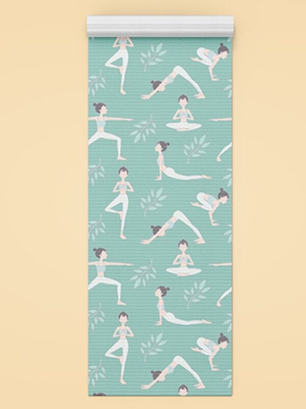 Yoga Girl Yoga Mat -Image by Shutterstock