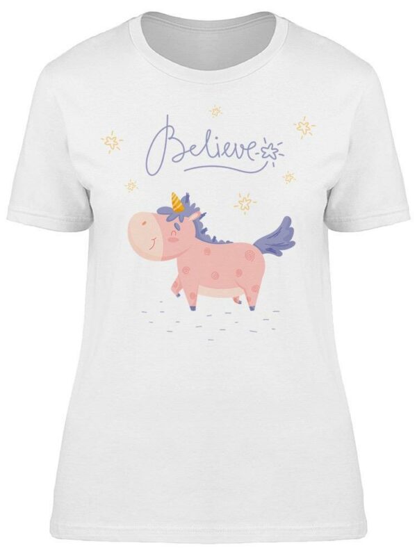 Unicorn Believe Tee Women's -Image by Shutterstock