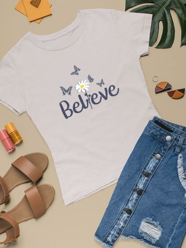 Believe Butterflies T-shirt -Image by Shutterstock - Image 3