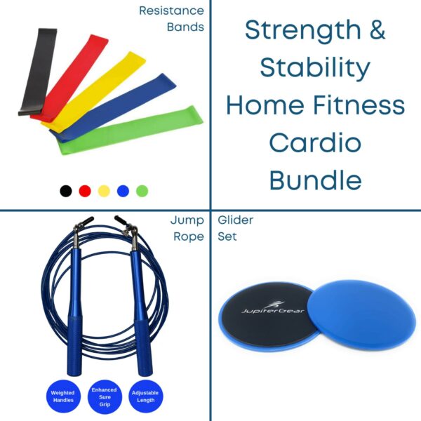 Strength & Stability Home Fitness Cardio Bundle - Image 2