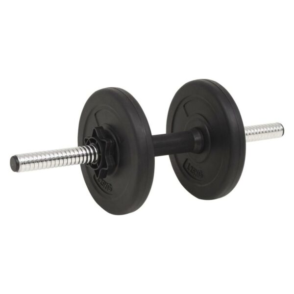 vidaXL Barbell and Dumbbell Set 66.1 lb - Image 6