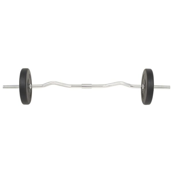 vidaXL Barbell and Dumbbell Set 66.1 lb - Image 7