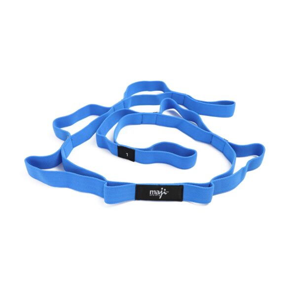 Maji Sports Elastic Yoga Straps With 10 Loops - Image 5